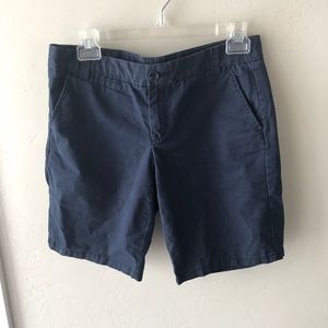 GAP Boyfriend Roll Up Blue Shorts sz 0